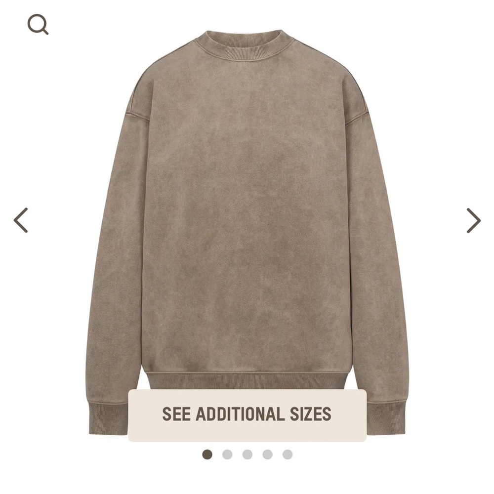 SKIMS Vintage Boyfriend Sweatshirt
